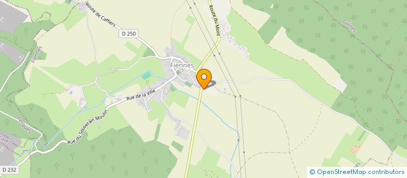 localisation de l'entreprise MADAME CAMILLE ARNOUX  FIENNES