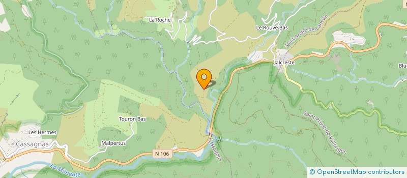 localisation de l'entreprise MADAME CAMILLE ARRIGHI  SAINT-ANDRE-DE-LANCIZE