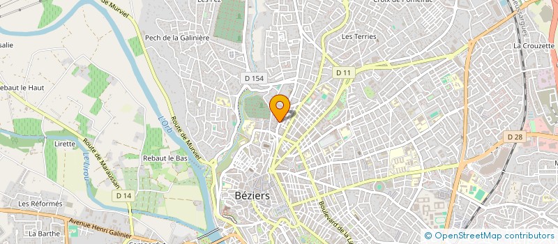 localisation de l'entreprise MADAME CAMILLE ASTRUC à BEZIERS