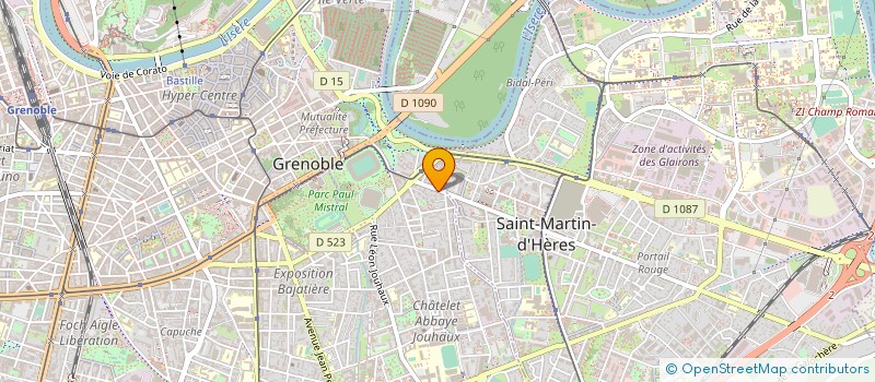 localisation de l'entreprise MADAME CAMILLE AUBOIN  GRENOBLE