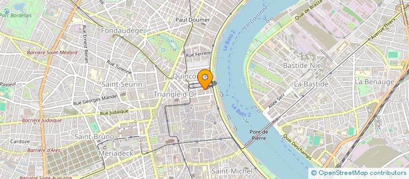 localisation de l'entreprise MADAME CAMILLE AUGER  BORDEAUX