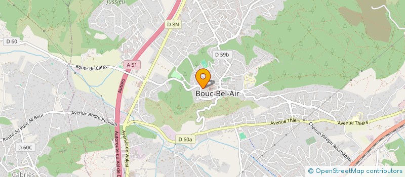 localisation de l'entreprise MADAME CAMILLE AUZERAU à BOUC-BEL-AIR