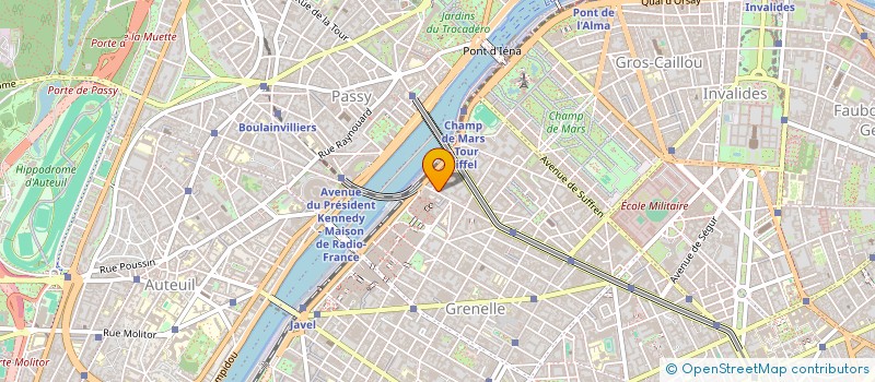 localisation de l'entreprise MADAME CAMILLE BAINI  PARIS