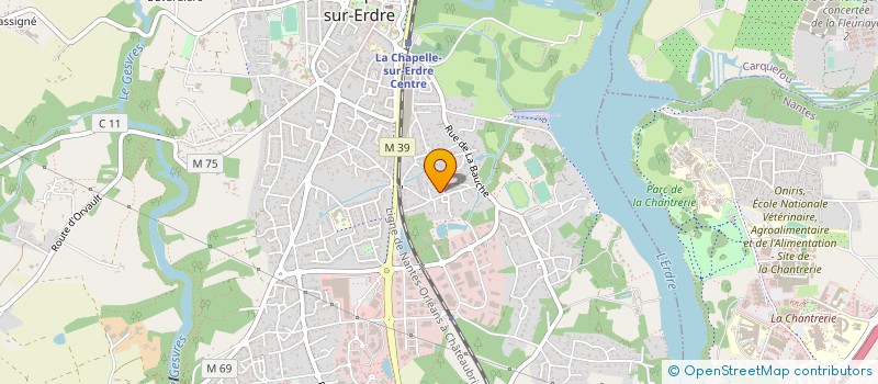 localisation de l'entreprise MADAME CAMILLE BALASAKIS à SUCE-SUR-ERDRE
