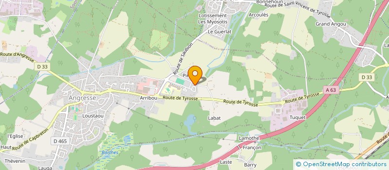 localisation de l'entreprise MADAME CAMILLE BANJA  ANGRESSE