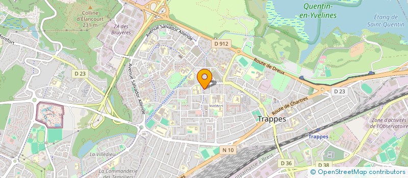 localisation de l'entreprise MADAME CAMILLE BANLIN à TRAPPES