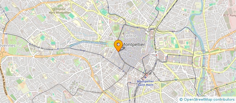localisation de l'entreprise MADAME CAMILLE BARBERA à MONTPELLIER