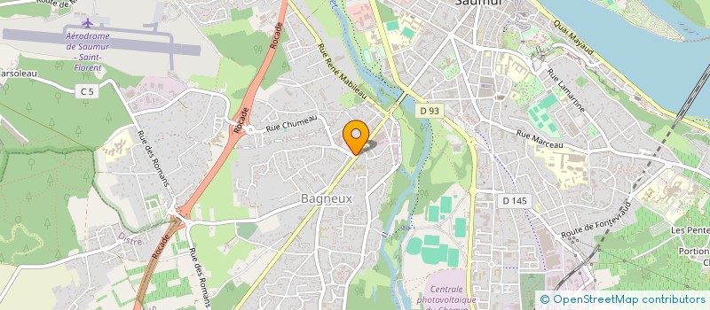 localisation de l'entreprise MADAME CAMILLE BARBOT  SAUMUR