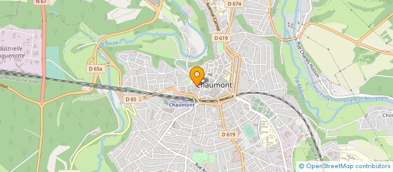 localisation de l'entreprise MADAME CAMILLE BARBOTTE à CHAUMONT