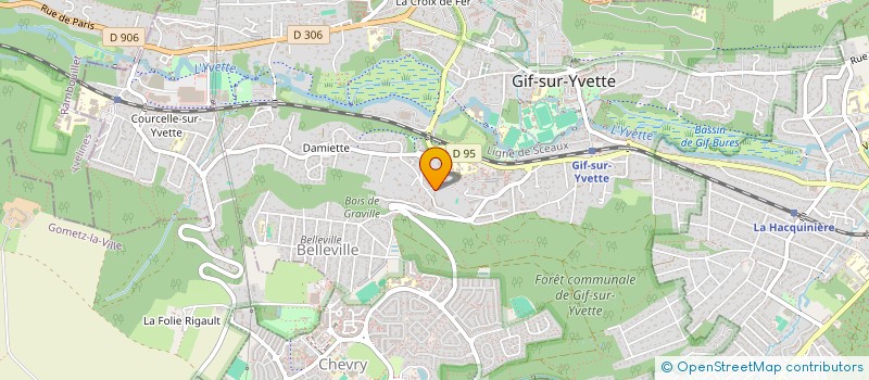 localisation de l'entreprise MADAME CAMILLE BARDES à GIF-SUR-YVETTE