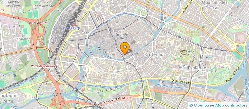 localisation de l'entreprise MADAME CAMILLE BARIDON à STRASBOURG