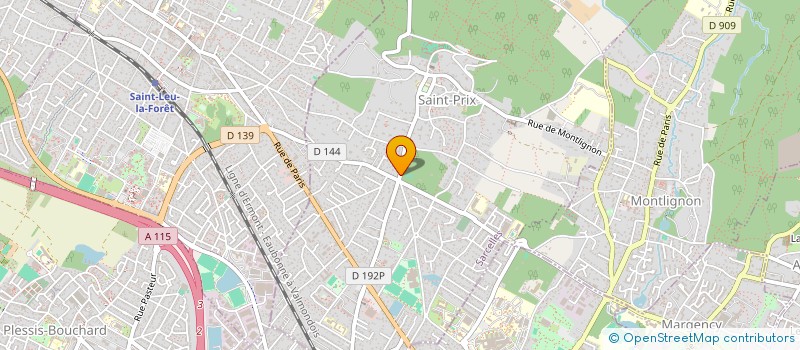 localisation de l'entreprise MADAME CAMILLE BARREAU à SAINT-PRIX