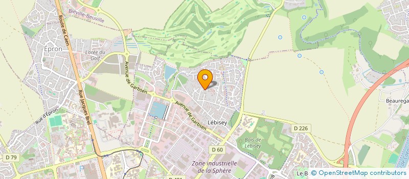 localisation de l'entreprise MADAME CAMILLE BASSET  HEROUVILLE-SAINT-CLAIR