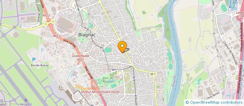 localisation de l'entreprise MADAME CAMILLE BATUT à BLAGNAC