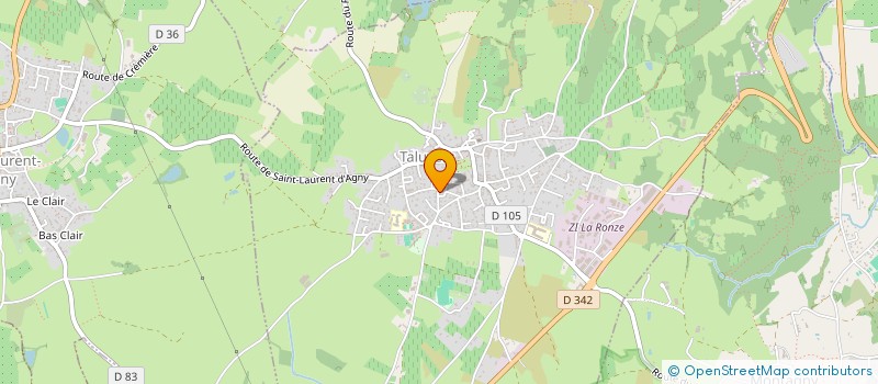 localisation de l'entreprise MADAME CAMILLE BAUCHE  CALUIRE-ET-CUIRE