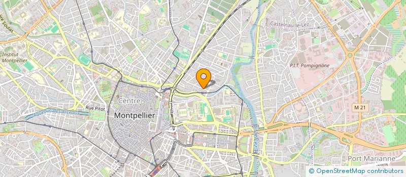 localisation de l'entreprise MADAME CAMILLE BAUD à MONTPELLIER