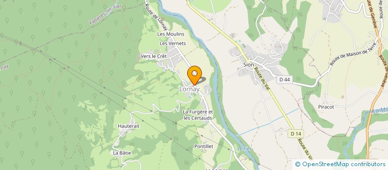 localisation de l'entreprise MADAME CAMILLE BAUDUIN  LORNAY