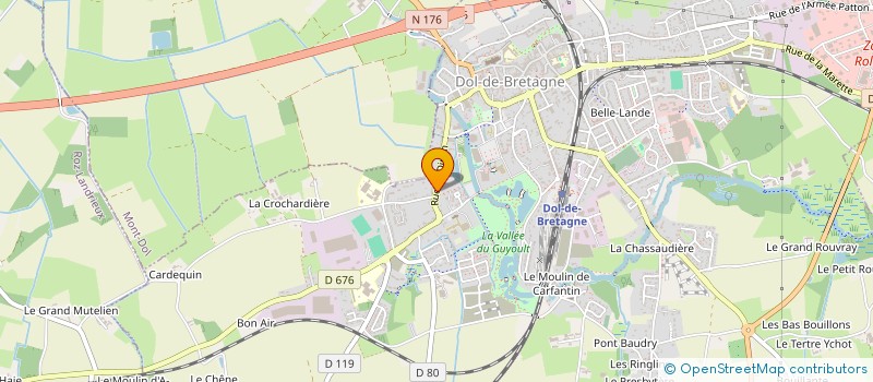 localisation de l'entreprise MADAME CAMILLE BEAUGE à DOL-DE-BRETAGNE
