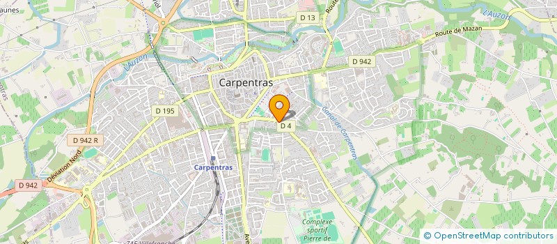 localisation de l'entreprise MADAME CAMILLE BECUWE  CARPENTRAS