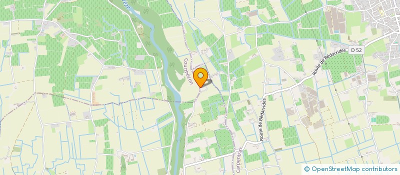 localisation de l'entreprise MADAME CAMILLE BEDAT  BEDARRIDES