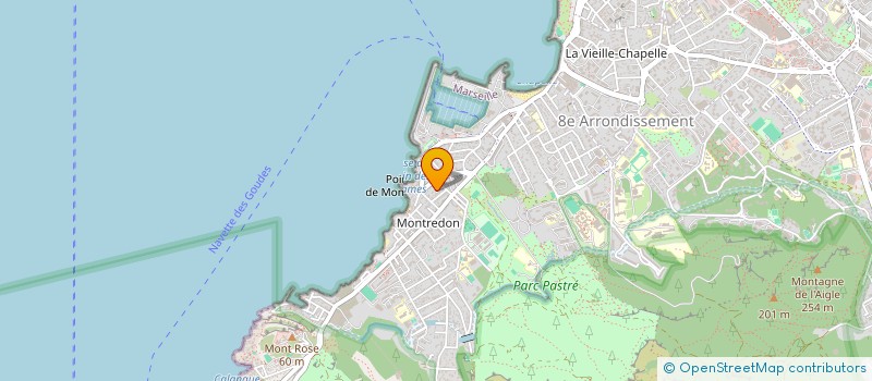localisation de l'entreprise MADAME CAMILLE BEGUE  MARSEILLE
