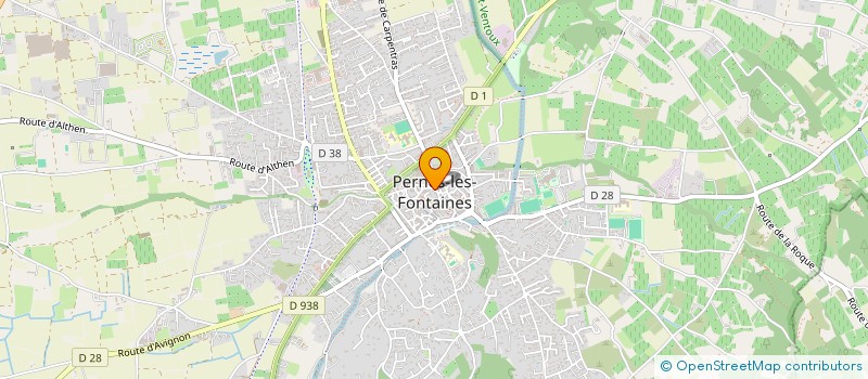 localisation de l'entreprise MADAME CAMILLE BELLE FIORI  PERNES-LES-FONTAINES