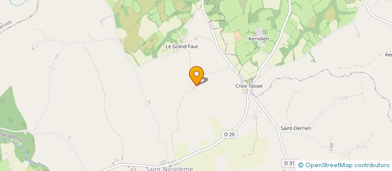 localisation de l'entreprise MADAME CAMILLE BELLEC  SAINT-NICODEME