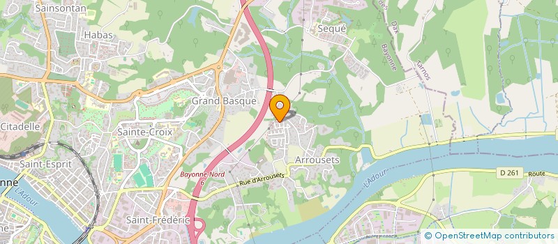 localisation de l'entreprise MADAME CAMILLE BELOTTI à BAYONNE