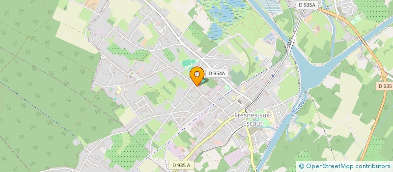 localisation de l'entreprise MADAME CAMILLE BELVAL  FRESNES-SUR-ESCAUT