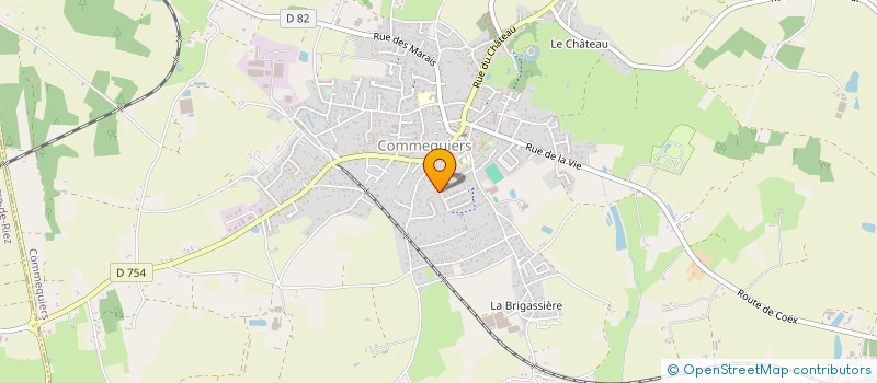 localisation de l'entreprise MADAME CAMILLE BELZANNE  COMMEQUIERS