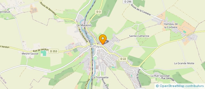 localisation de l'entreprise MADAME CAMILLE BENARD  VAL-DE-SCIE