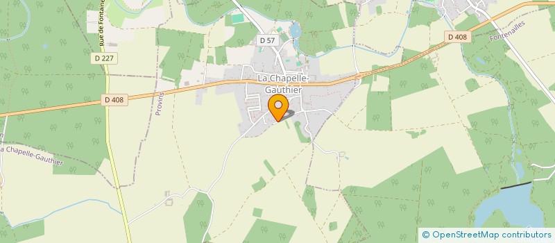 localisation de l'entreprise MADAME CAMILLE BENAZET à LA CHAPELLE-GAUTHIER