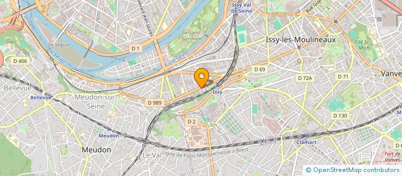 localisation de l'entreprise MADAME CAMILLE BENBEKRITE à ISSY-LES-MOULINEAUX
