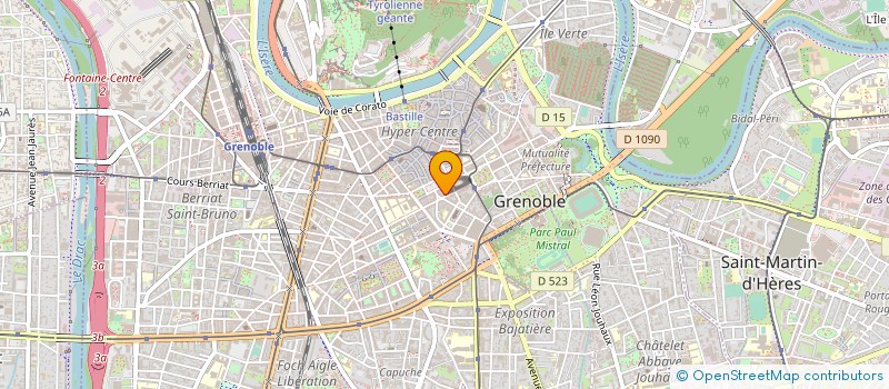 localisation de l'entreprise MADAME CAMILLE BENDER à GRENOBLE