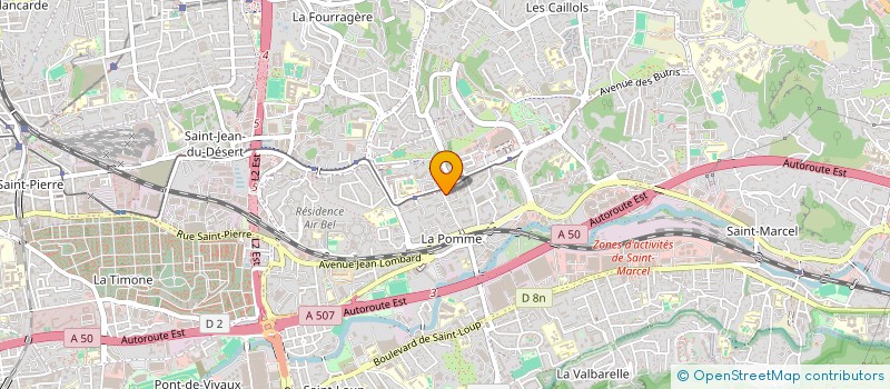 localisation de l'entreprise MADAME CAMILLE BERGEL à MARSEILLE