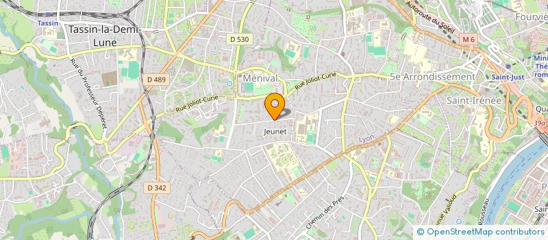 localisation de l'entreprise MADAME CAMILLE BERGER à LYON