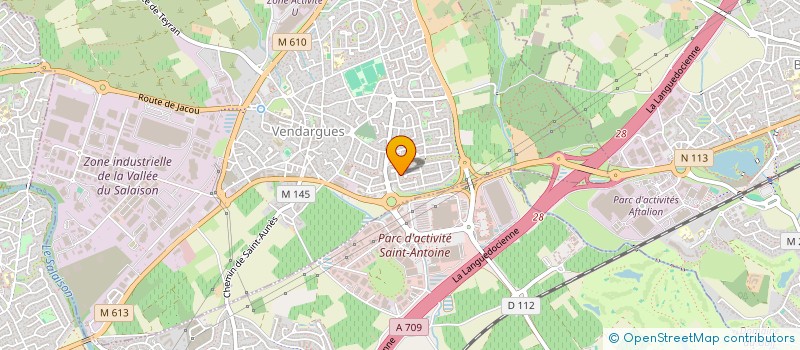 localisation de l'entreprise MADAME CAMILLE BERGOIN à VENDARGUES