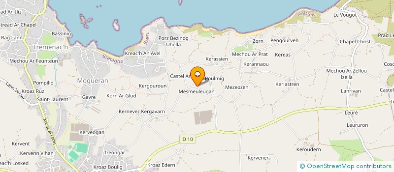 localisation de l'entreprise MADAME CAMILLE BERNICOT  PLOUGUERNEAU