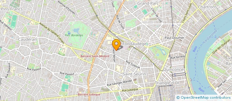 localisation de l'entreprise MADAME CAMILLE BEROUD  BORDEAUX