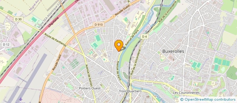localisation de l'entreprise MADAME CAMILLE BERTHOMIER  POITIERS