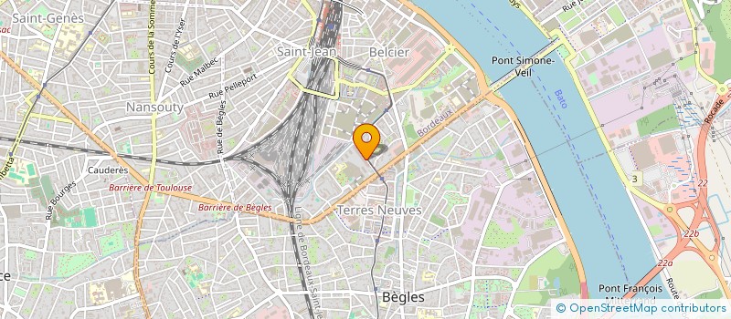 localisation de l'entreprise MADAME CAMILLE BERTIN  BORDEAUX