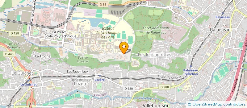 localisation de l'entreprise MADAME CAMILLE BETTINGER à PALAISEAU
