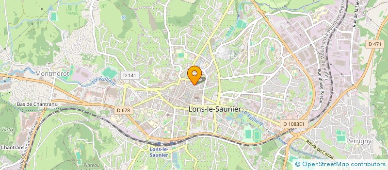 localisation de l'entreprise MADAME CAMILLE BEZIRE  DOMBLANS