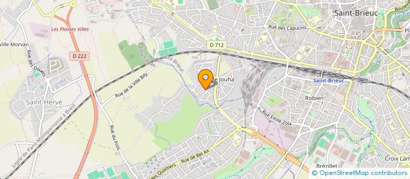 localisation de l'entreprise MADAME CAMILLE BIDAN à SAINT-BRIEUC