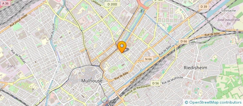 localisation de l'entreprise MADAME CAMILLE BIGER  ALTKIRCH