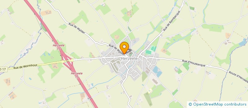 localisation de l'entreprise MADAME CAMILLE BIGO  HERZEELE