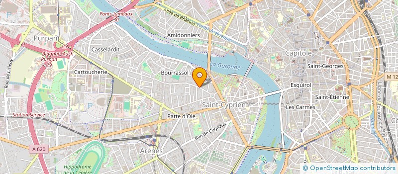 localisation de l'entreprise MADAME CAMILLE BILDE  TOULOUSE