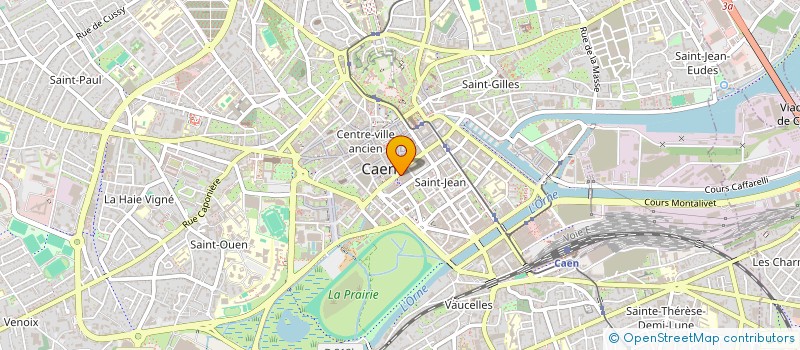 localisation de l'entreprise MADAME CAMILLE BINELLI à CAEN