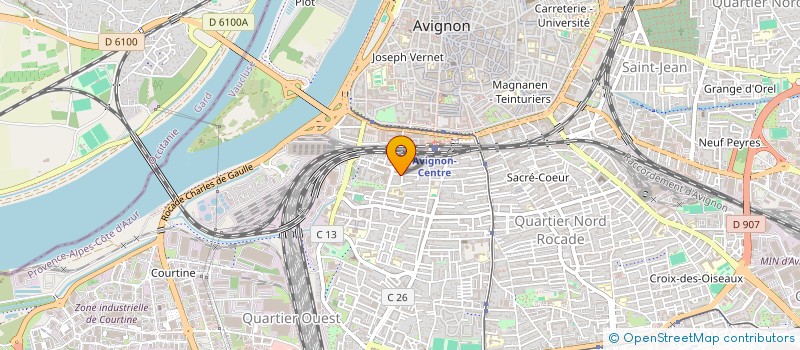 localisation de l'entreprise MADAME CAMILLE BIRY  AVIGNON