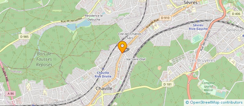 localisation de l'entreprise MADAME CAMILLE BISSON à CHAVILLE
